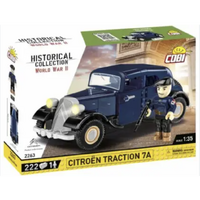 Cobi: World War II - 1934 Citroen Traction 7A - Construction Set (222 pieces)