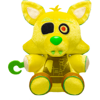 Five Nights at Freddy's - Security Breach - System Radioactive Foxy - Inverted - Black Light Plush - 20cm