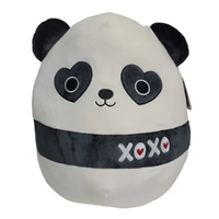 Squishmallows - 12" - Stanley the Black & White Panda - Heart - Affection & Love - Assortment