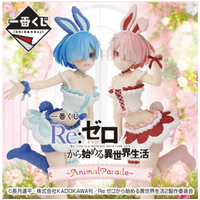 Ichiban Kuji - Re:Zero - Animal Parade Lottery Lucky Chance Ticket ( 1 Ticket = 1 RANDOM Winning Prize! )