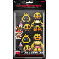 Five Nights at Freddy’s - Toy Chica & Nightmare Chica - SNAPS! Vinyl Figure 2-Pack