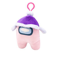 Among Us - Pink - Crewmate Clip-on Plush