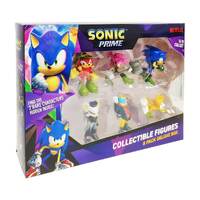 Sonic The Hedgehog - Razor Sonic - 6.5 cm Figures - 8 Piece Deluxe Pack