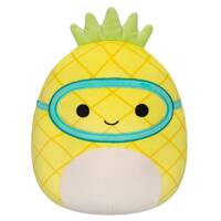 Squishmallows - 7.5" - Maui The Scuba Masked Pineapple -  Cute Assortment - Wave 15