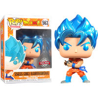 Dragon Ball Super - SSGSS Goku Kamehameha - Metallic - Pop! Vinyl Figure