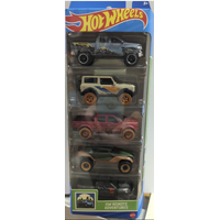 Hot Wheels - HW Remote Adventures Collection - 5 Pack Cars
