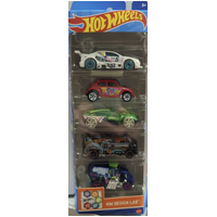 Hot Wheels - H.W. Design Lab Collection -  5 Pack Cars