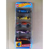 Hot Wheels - H.W. Horsepower Collection -  5 Pack Cars