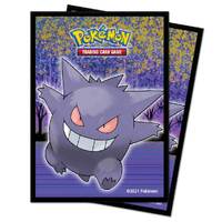 Pokemon Cards - Deck Protector - Sleeves- Gallery Series- Haunted Hollow - Gengar