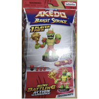 Akedo - Mystery Mini Battling Action Figure plus Controller - Tricerachops - Series 5