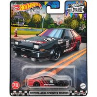 Hot Wheels Premium - Toyota AE86 Sprinter Trueno - Boulevard Collection