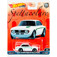 Hot Wheels Premium -  Alfa Romeo Giulia Sprint GTA - Spettacolare Car Culture Collection