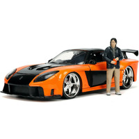 The Fast and the Furious: Tokyo Drift - Han & 1995 Mazda RX-7 - 1/24 Scale - Die-Cast Vehicle Replica
