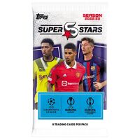 TOPPS - UEFA Football Superstars 2023 Cards - Single Pack