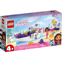 LEGO - Gabby's Dollhouse - Gabby & MerCat's Ship & Spa - 10786
