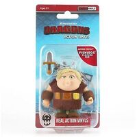 How To Train Your Dragon - Humans/Heroes 3" Action Vinyls - FISHLEGS (Flocked Fur)