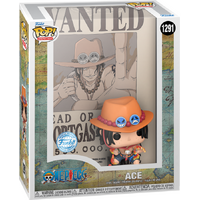 One Piece - Portgas D. Ace - Wanted Poster - Pop! Cover Vinyl Figure