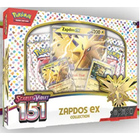 Pokemon Cards - Zapdos EX - 151 Collection - 4 151 Packets