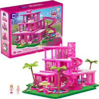Barbie Movie - Barbie's Dreamhouse Mega Construx Construction Set (1795 Pieces)