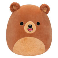 Squishmallows - 12" - Stokely The Brown Bear - Wildlife Series