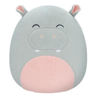 Squishmallows - 12" - Harrison The Grey Hippopotamus  - Wildlife Series