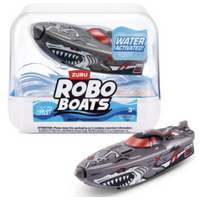 Robo Boats - Grey - 9cm - Water Activated