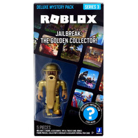 Roblox - Deluxe Mystery Figure - Series 3 - Jailbreak : The Golden Collector!