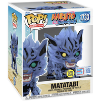 Naruto: Shippuden - Matatabi - Glow-in-the-Dark - Super Sized 6" - Pop! Vinyl Figure - 2024 NYCC Exclusive