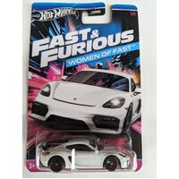 Fast & Furious - Porsche 718 Cayman GT4 - Women of Fast - 1:64