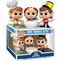 Kellogg's - Snap, Crackle, & Pop - Rice Krispies (Bubbles) -  Pop! Moment Vinyl Figure