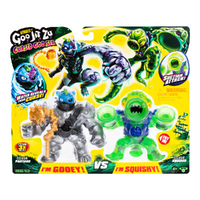 Heroes of Goo Jit Zu - Cursed Goo Sea -  Versus Pack - Exclusive Pantaro vs Exclusive Squidor