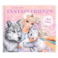 Top Model - Iceworld - Create Your Fantasy Friends - Colouring and Sticker Book - 311 Stickers