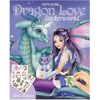 Top Model - StickerWorld - Dragon Love - 104 Stickers