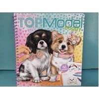 Top Model - Colour Book - Doggy - 86 Stickers
