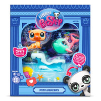 Littlest Pet Shop - Petfluencers - Aquarium Shell-Fie Playset