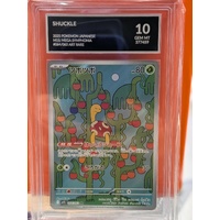 Slab - Shuckle - Grade 10 - Pokemon Card