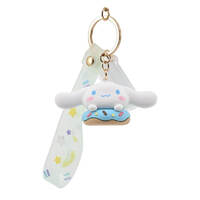Hello Kitty - Keychain With Hand Strap - Donuts - Cinnamoroll