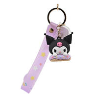 Hello Kitty - Keychain With Hand Strap - Donuts - Kuromi