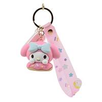 Hello Kitty - Keychain With Hand Strap - Donuts - My Melody