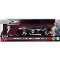 Batman (comics) - Two-Face & 1965 Shelby Cobra - Hollywood Rides - 1/32 Scale Die-Cast