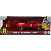 Batman (comics) - Robin & 1969 Chevrolet Camaro - Hollywood Rides - 1/32 Scale Die-Cast