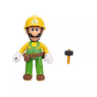Super Mario - Luigi With Utility Belt and Mallet - Action Figure - 4"