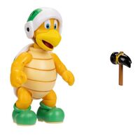 Super Mario - Yellow Hammer Bro With Hammer - Action Figure - 4"