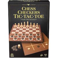 Classic Games - Chess, Checkers & Tic Tac Toe