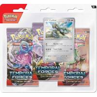Pokemon Cards - Temporal Forces - Cyclizar -  Three Booster Blister