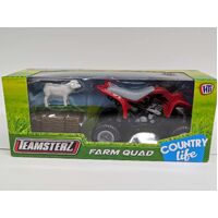 Diecast - Country Life - Farm Quad - Red
