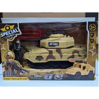 Military - Combat Vehicles Playset - Tank