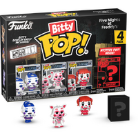Five Nights at Freddy's - Ballora, Funtime Foxy, Baby & Mystery - Bitty Pop! Vinyl Figure - 4-Pack