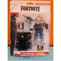 Fortnite - Polar Patroller - Emote Mode - 4 inch - Articulated Figure with Weapon & Vehicle