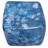 Squeeze Cube - Snowflakes 